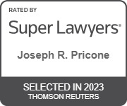 Rated By | Super Lawyers | Joseph R. Pricone | Selected In 2023 | Thomson Reuters
